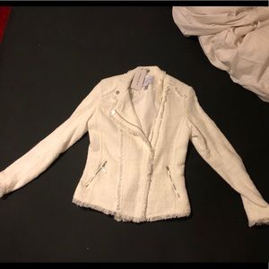 Carolina Belle white tweed jacket